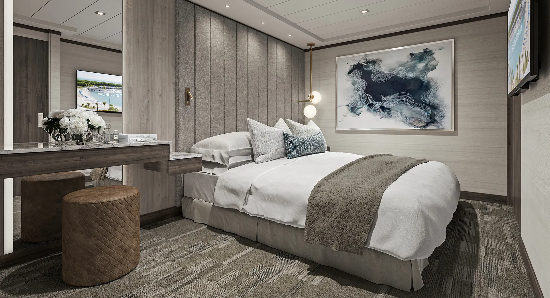 The Haven Aft-Facing Penthouse with Balcony – [HC]